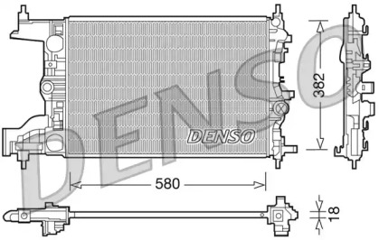 Теплообменник (DENSO: DRM20094)