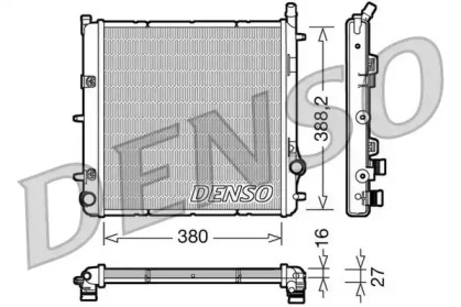 Теплообменник (DENSO: DRM21005)