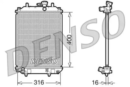 Теплообменник (DENSO: DRM35001)