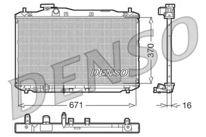 Теплообменник (DENSO: DRM40005)