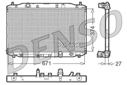 Теплообменник (DENSO: DRM40006)