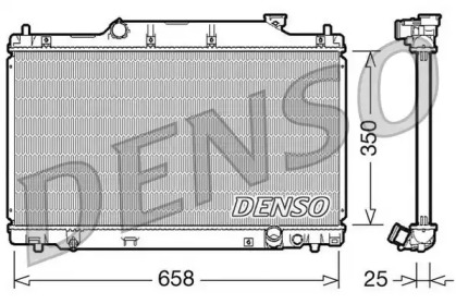 Теплообменник (DENSO: DRM40007)