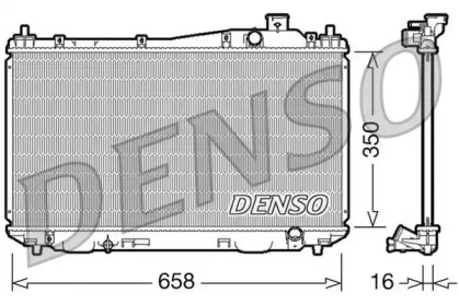 Теплообменник (DENSO: DRM40009)