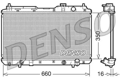 Теплообменник (DENSO: DRM40010)