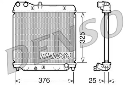 Теплообменник (DENSO: DRM40015)