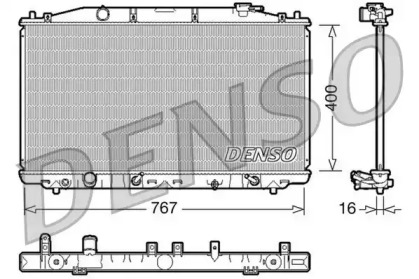 Теплообменник (DENSO: DRM40025)