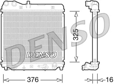 Теплообменник (DENSO: DRM40026)