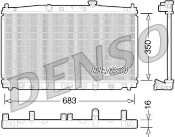 Теплообменник (DENSO: DRM40032)