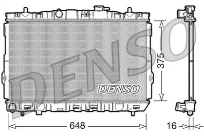 Теплообменник (DENSO: DRM41001)