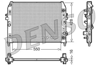 Теплообменник (DENSO: DRM44009)