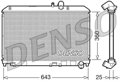 Теплообменник (DENSO: DRM44013)