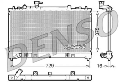 Теплообменник (DENSO: DRM44022)