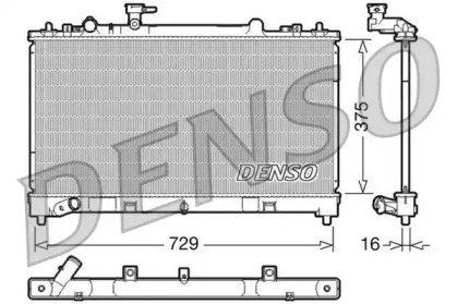 Теплообменник (DENSO: DRM44023)