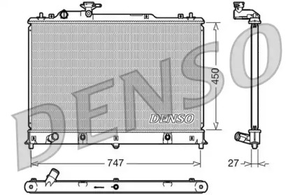 Теплообменник (DENSO: DRM44025)