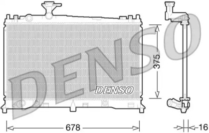 Теплообменник (DENSO: DRM44027)