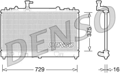 Теплообменник (DENSO: DRM44028)