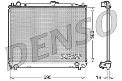 Теплообменник (DENSO: DRM45008)