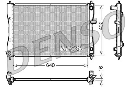 Теплообменник (DENSO: DRM45009)