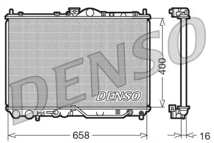 Теплообменник (DENSO: DRM45011)