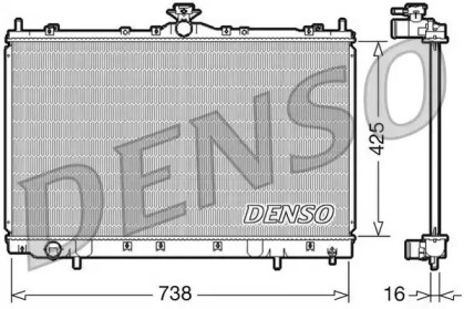 Теплообменник (DENSO: DRM45012)