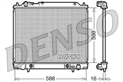 Теплообменник (DENSO: DRM45013)