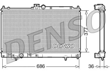 Теплообменник (DENSO: DRM45022)