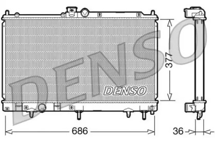 Теплообменник (DENSO: DRM45026)