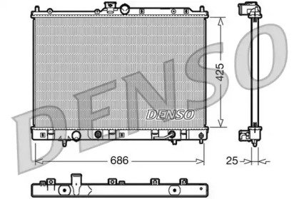 Теплообменник (DENSO: DRM45030)