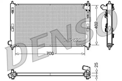 Теплообменник (DENSO: DRM45032)