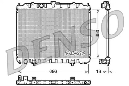 Теплообменник (DENSO: DRM46004)