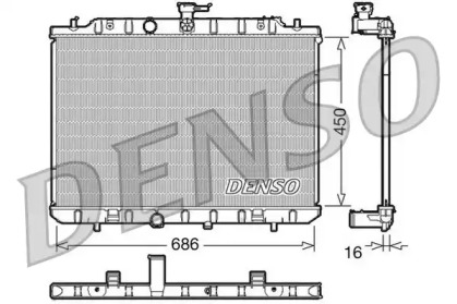 Теплообменник (DENSO: DRM46006)