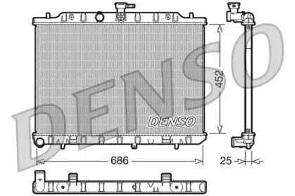 Теплообменник (DENSO: DRM46007)