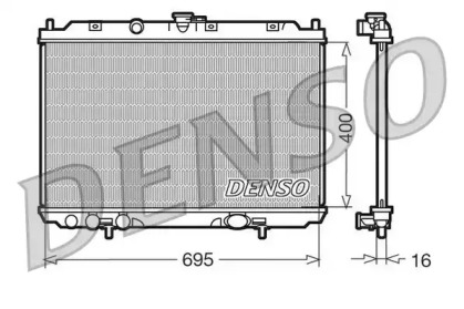 Теплообменник (DENSO: DRM46013)