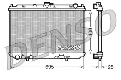 Теплообменник (DENSO: DRM46016)