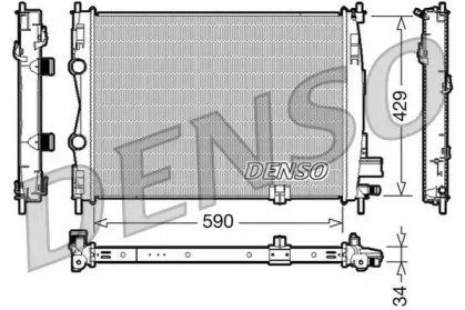 Теплообменник (DENSO: DRM46018)