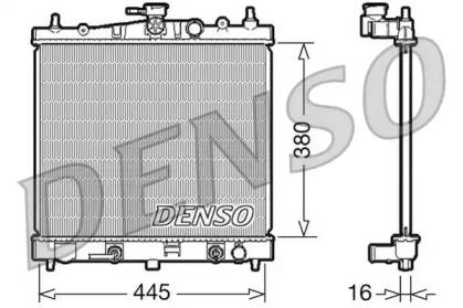 Теплообменник (DENSO: DRM46021)