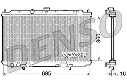 Теплообменник (DENSO: DRM46025)