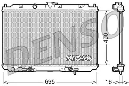 Теплообменник (DENSO: DRM46026)