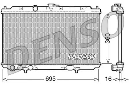 Теплообменник (DENSO: DRM46027)