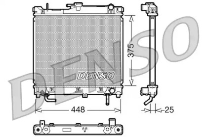 Теплообменник (DENSO: DRM47003)