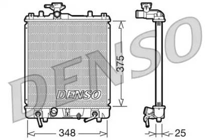 Теплообменник (DENSO: DRM47009)