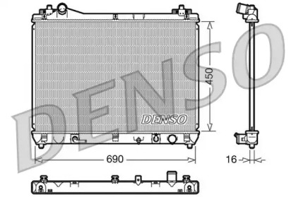 Теплообменник (DENSO: DRM47018)