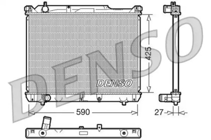 Теплообменник (DENSO: DRM47019)