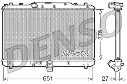 Теплообменник (DENSO: DRM47022)