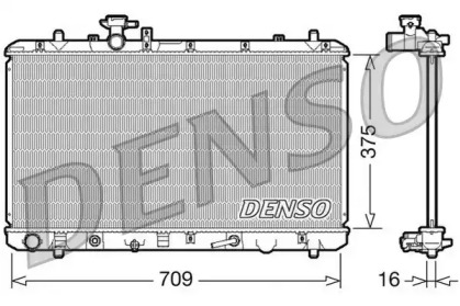 Теплообменник (DENSO: DRM47024)