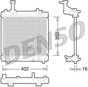 Теплообменник (DENSO: DRM47027)