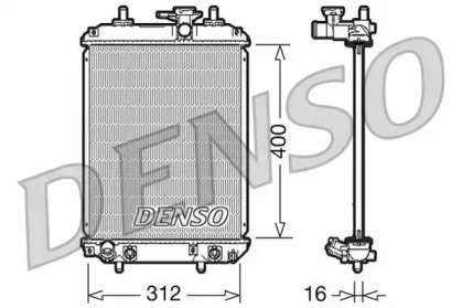 Теплообменник (DENSO: DRM50050)