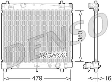 Теплообменник (DENSO: DRM50070)