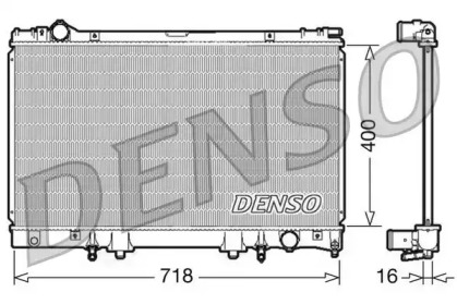 Теплообменник (DENSO: DRM51002)