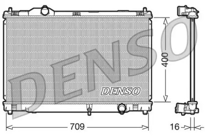 Теплообменник (DENSO: DRM51008)